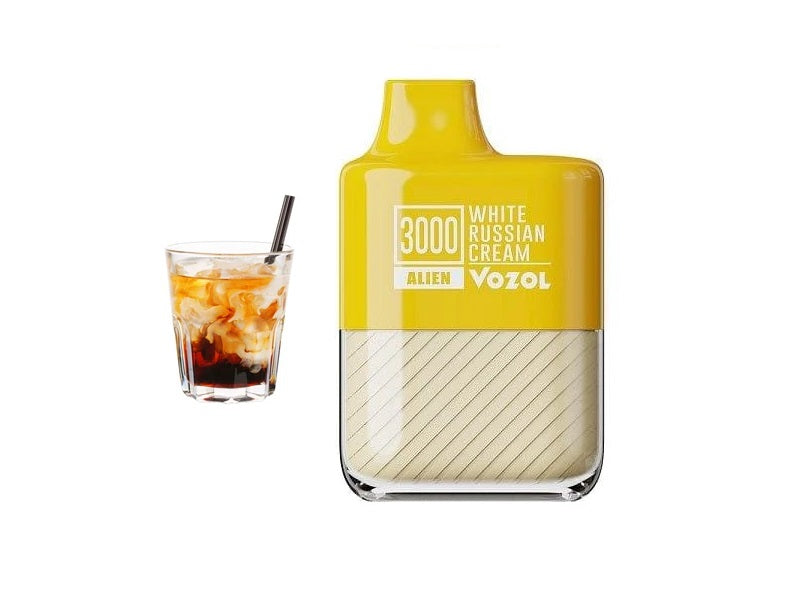 VOZOL Alien 3000 Dispos White Russian Cr