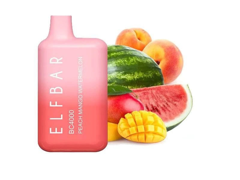 ELFBAR Bc4000 Dispos Peach Mango Waterme