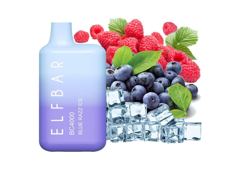 ELFBAR Disposs Bc4000 Blue Razz Ice 50Mg