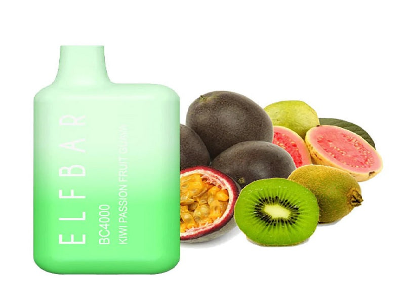 ELFBAR Bc4000 Dispos Kiwi Passion Guava