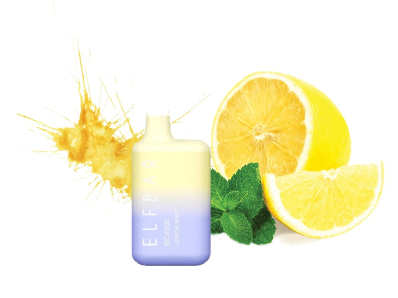 ELFBAR Bc4000 Dispos Lemon Mint