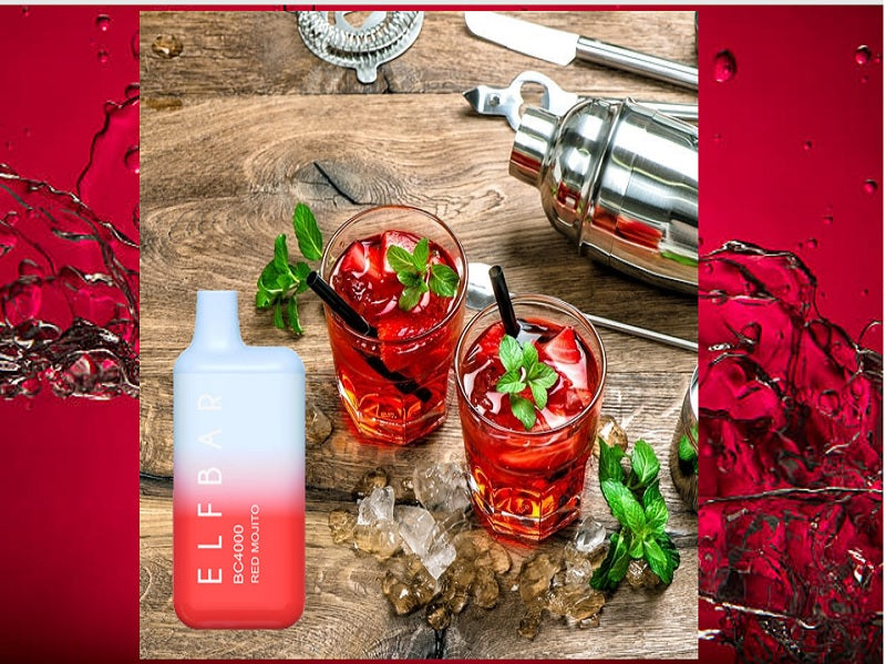 ELFBAR Bc4000 Dispos Red Mojito