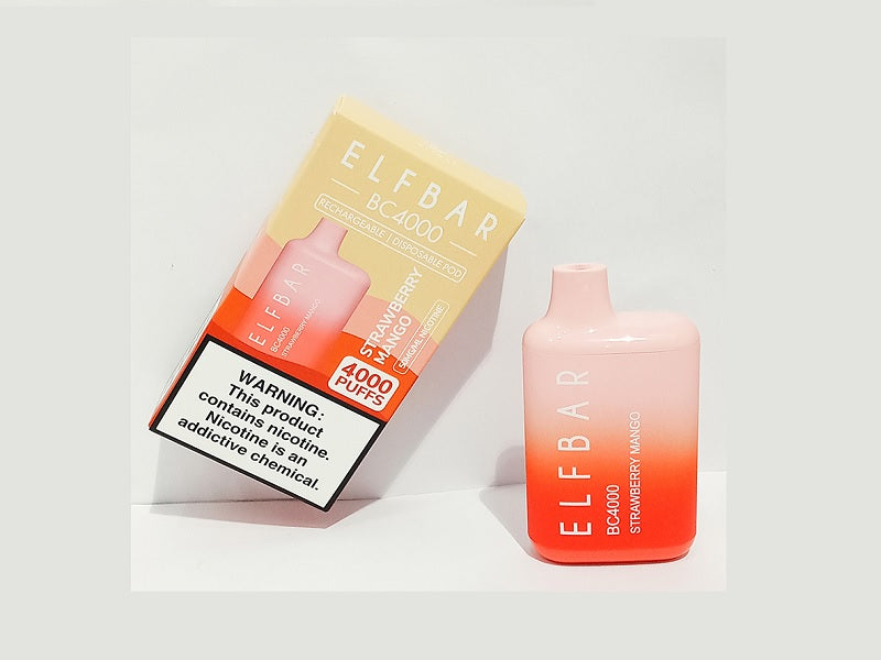 ELFBAR Bc4000 Dispo Strawberry Mango
