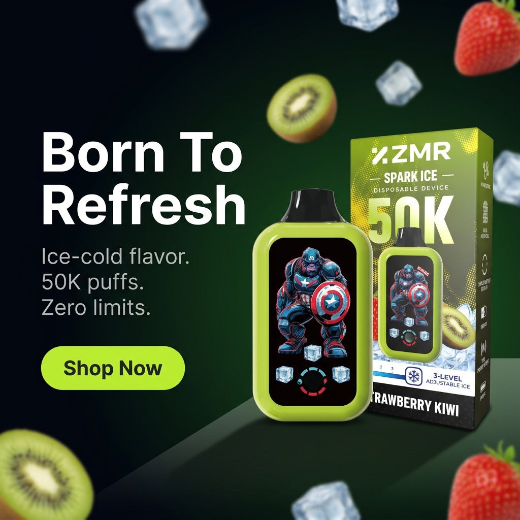 Zmr Spark Strawberry Kiwi disposa 50K – view 4