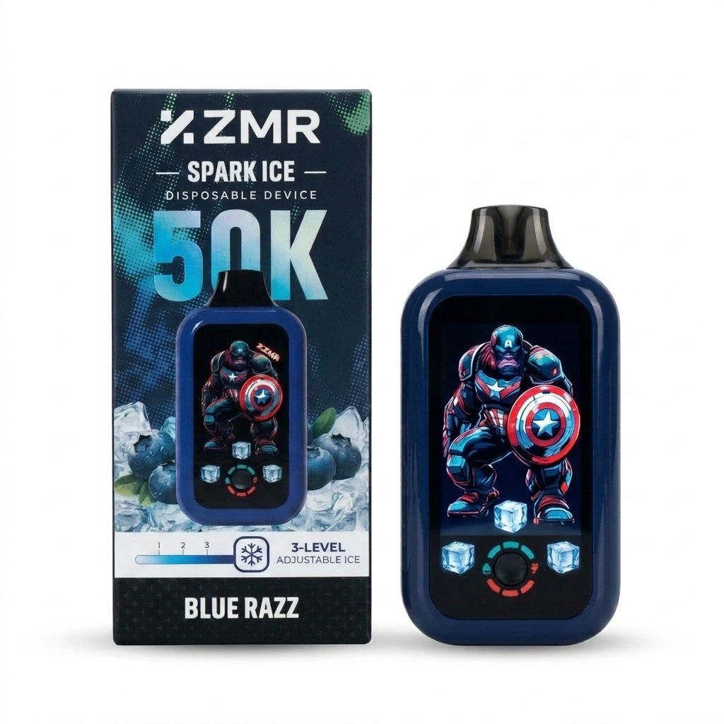 Zmr Spark Blue Razz disposa 50K