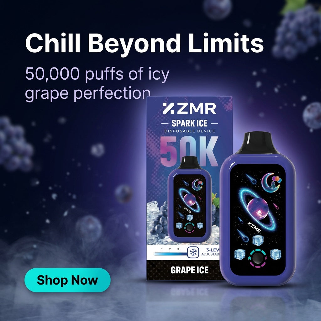 Zmr Spark Grape Ice disposa 50K – view 4