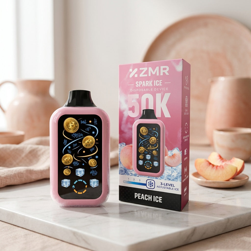 Zmr Spark Peach Ice dispos 50K – view 3