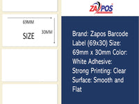 LABELS 69X30X1000