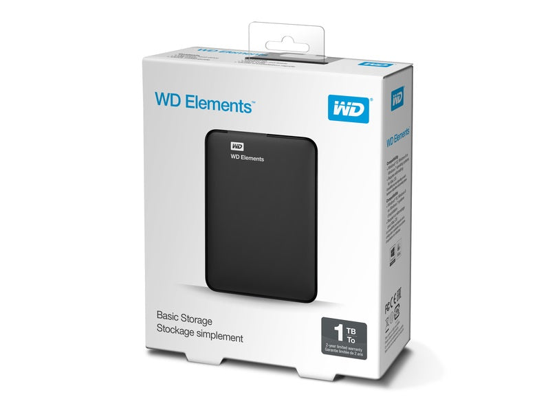 WD 1Tb External Hdd 2.5" Usb 3.0