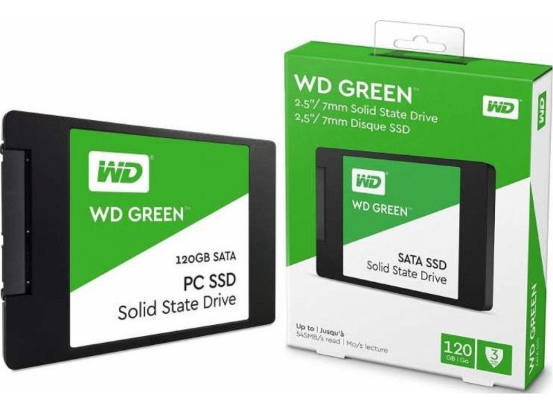 WD Green 120Gb 2.5" Sata 3D Nand Ssd Hdd