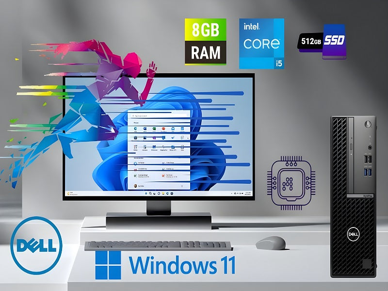 DELL Opt7010 Gen13 i5 8Gb/512gb Ssd
