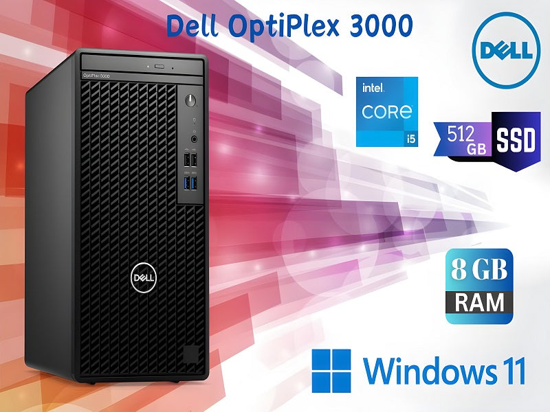 DELL Opt3000Mt Gen12 i5 8Gb/512gb Ssd