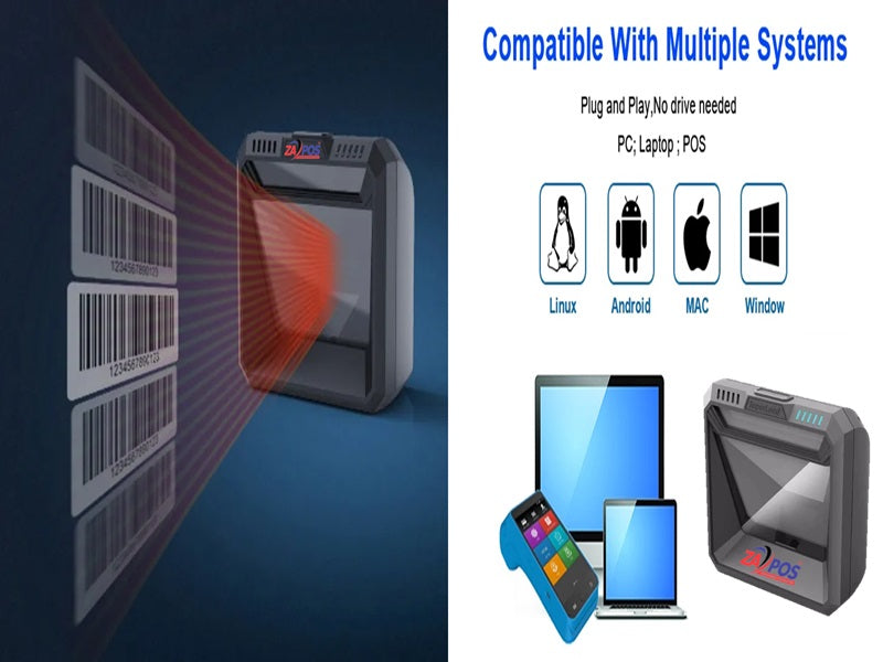 SUPERLEAD 2D Barcode Box Scanner