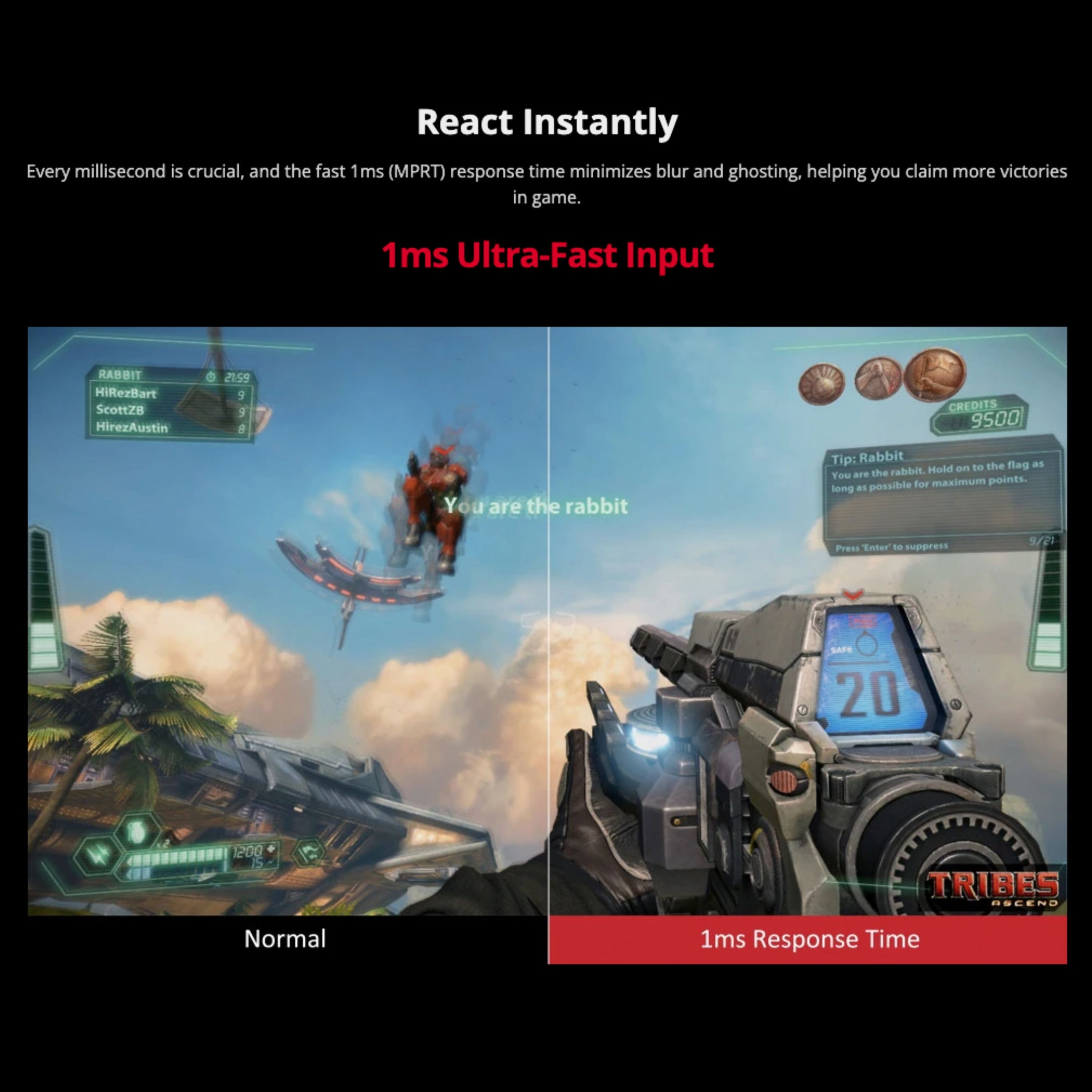 Gaming Monitor 24" 240Hz IPS – ViewSonic VX2479A-HD-PRO