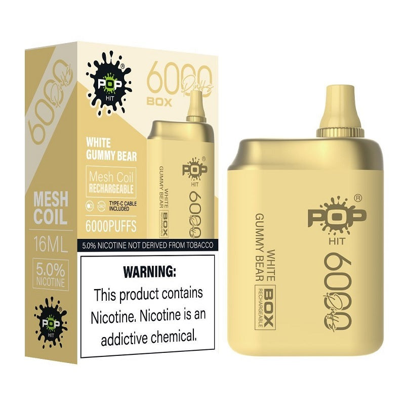 POPHIT White Gummy Bear  6000