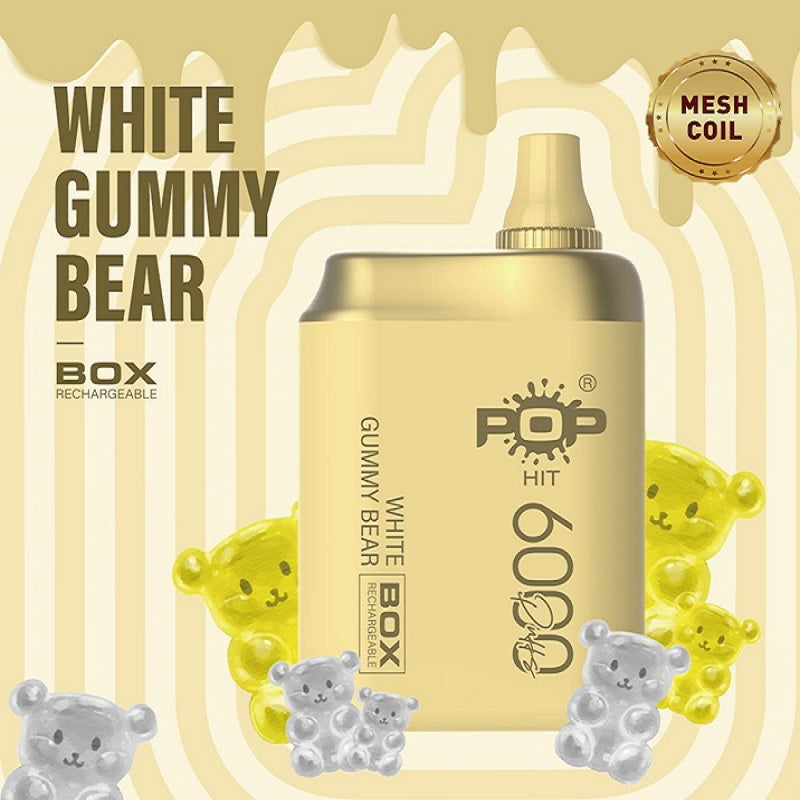 POPHIT White Gummy Bear  6000
