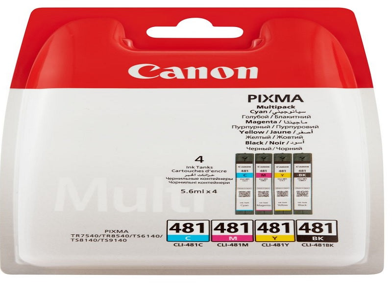 CANON Cart Cli481M/Y/C/B Multipack