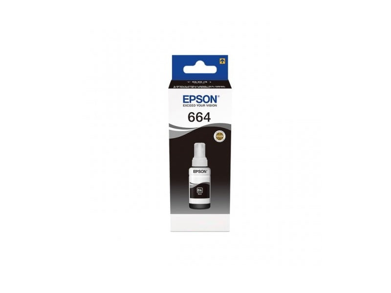 EPSON T6641 Black Ink Bottle 70Ml