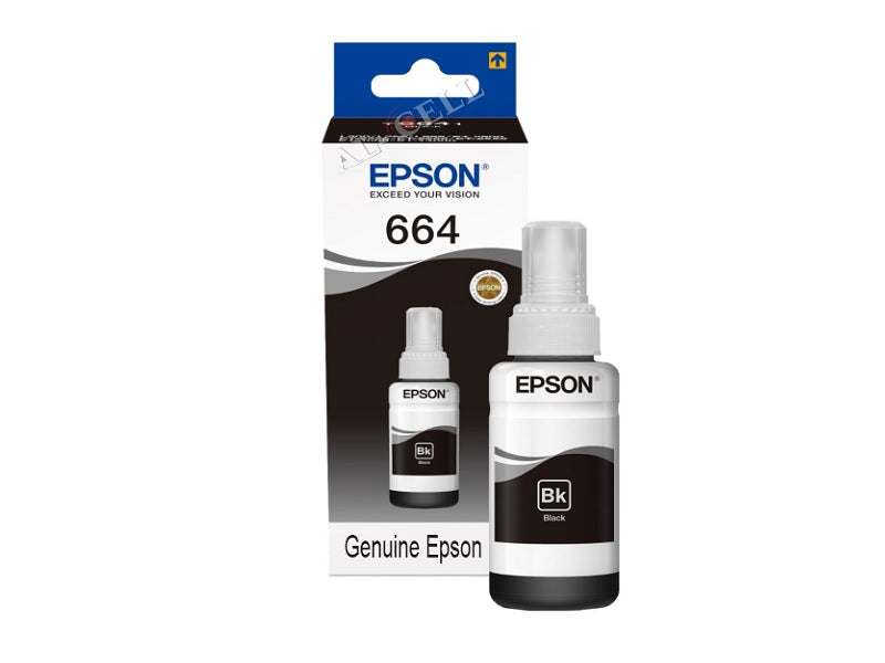 EPSON T6641 Black Ink Bottle 70Ml