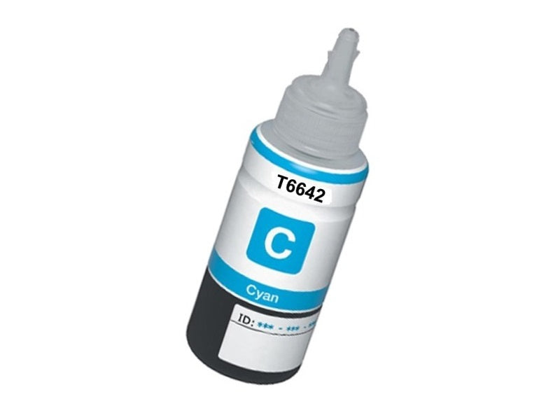 EPSON T6642 Cyan Ink Bottle 70Ml