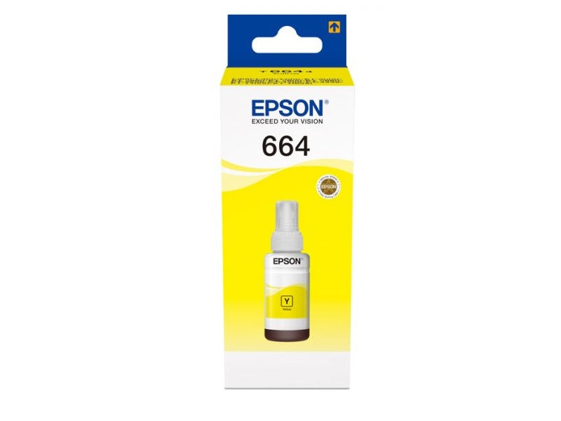 EPSON T6644 Yellow Ink Bottle 70Ml