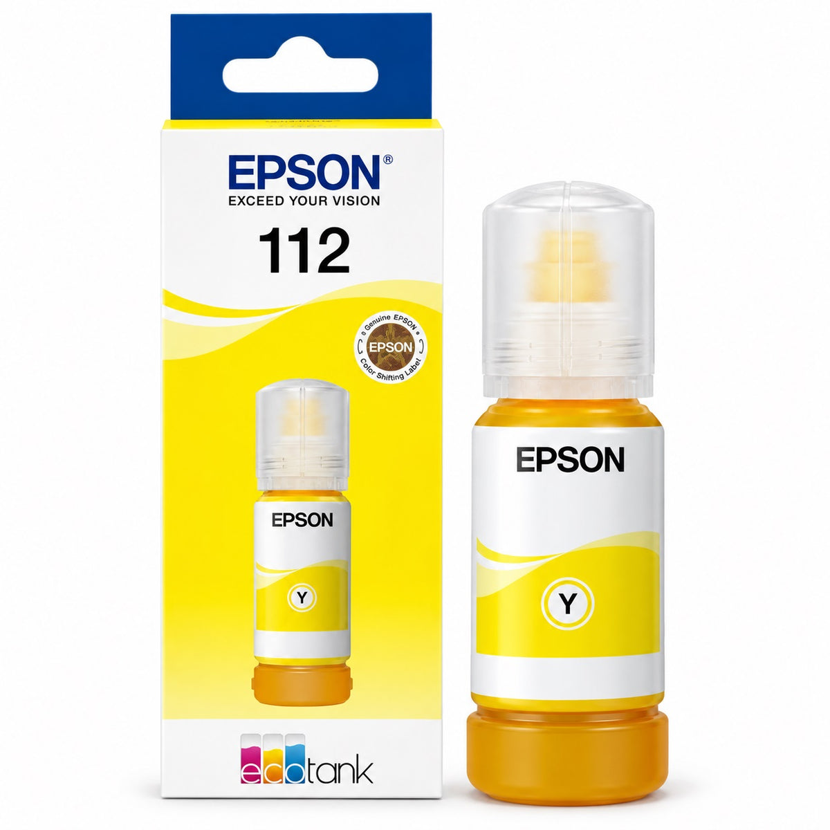 EPSON 112 Ink 70Ml Yellow Bottle