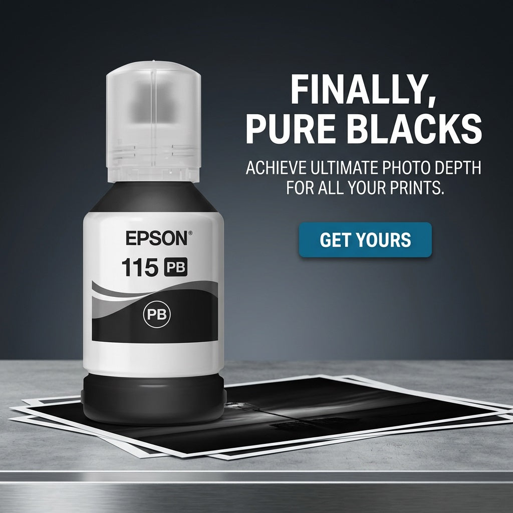 Epson 115 EcoTank Black Ink Bottle 70ml - Genuine Print Factory – view 4