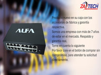 ALFA 16 Port Switch S216 10/100 Mbp