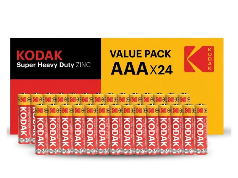 KODAK ZINC SUPER HEAV AAA BATTERY AAAX24
