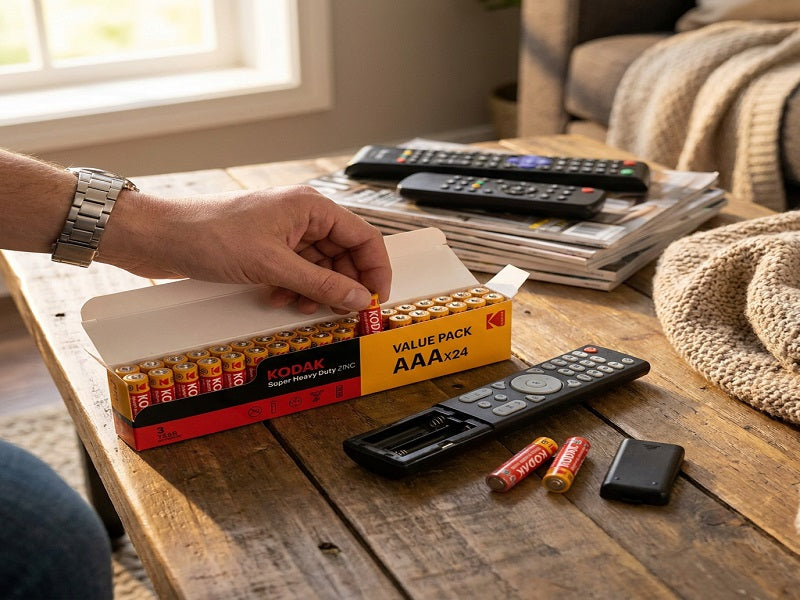 KODAK ZINC SUPER HEAV AAA BATTERY AAAX24