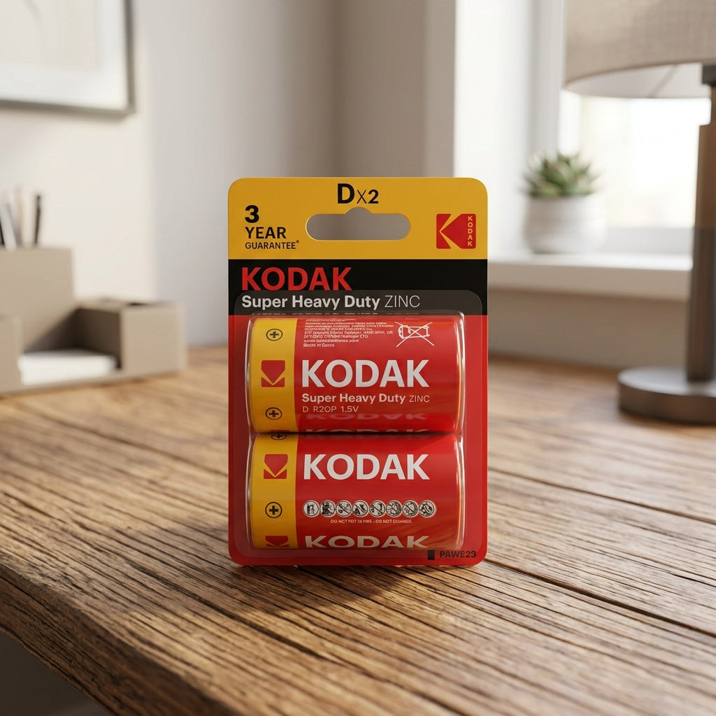KODAK Super Heavy Duty Zinc D R2OP 1.5V – view 3