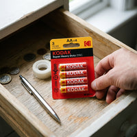 KODAK ZINC SUPER HEAVY AA 4pk BATTERY – view 2