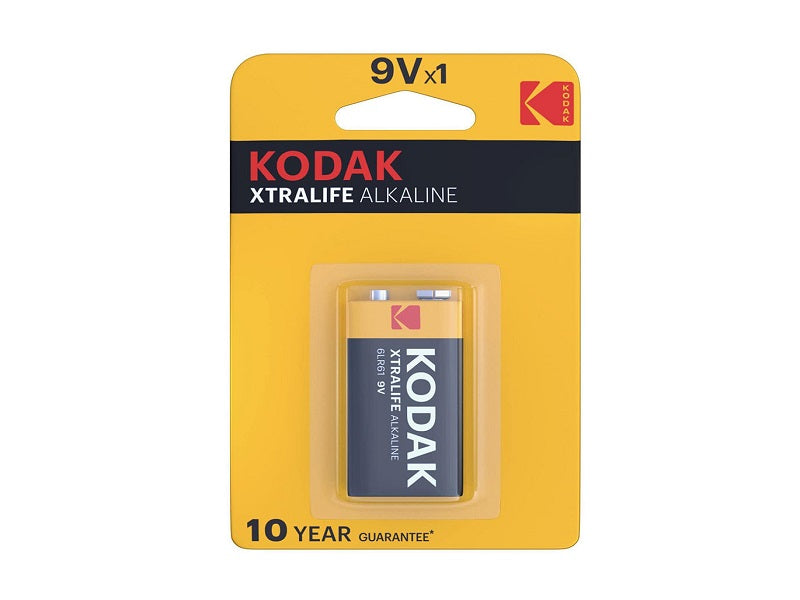 Kodak Xtralife Alkline 9V Battery