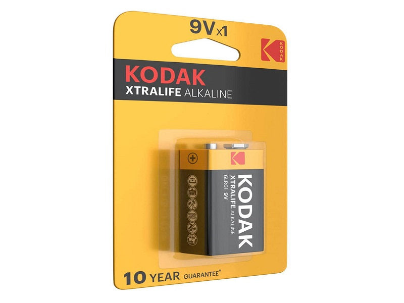 Kodak Xtralife Alkline 9V Battery