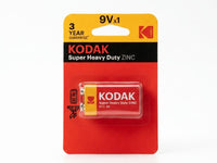 KODAK SUPER HEAVY 9V BATTERY RED