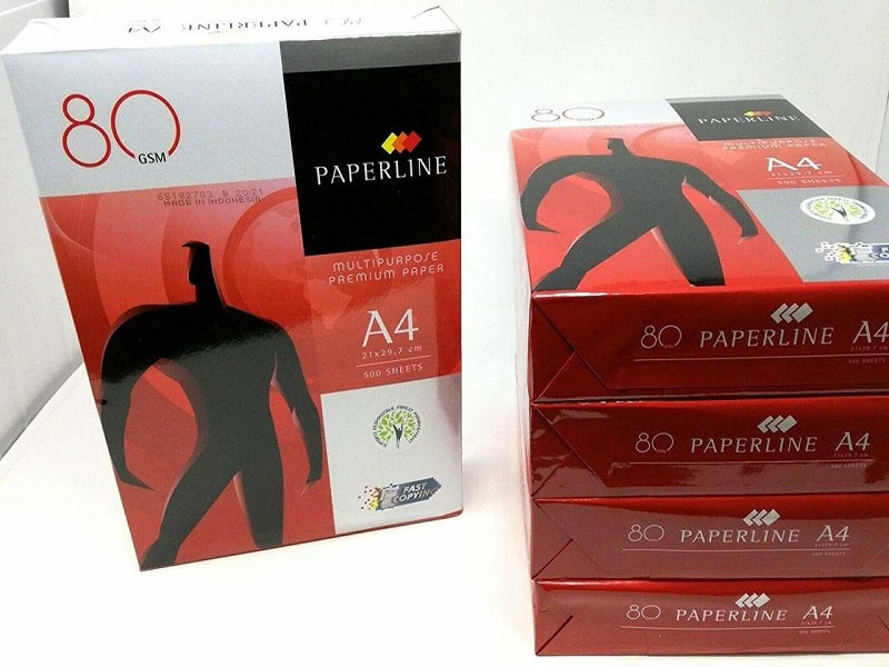 PAPERLINE A4 80Gsm 21*29.7Cm 500 Sheets