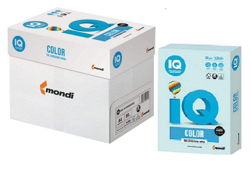 MONDI Iq Pastel Blue Mb30 500X5 A4 80Gsm