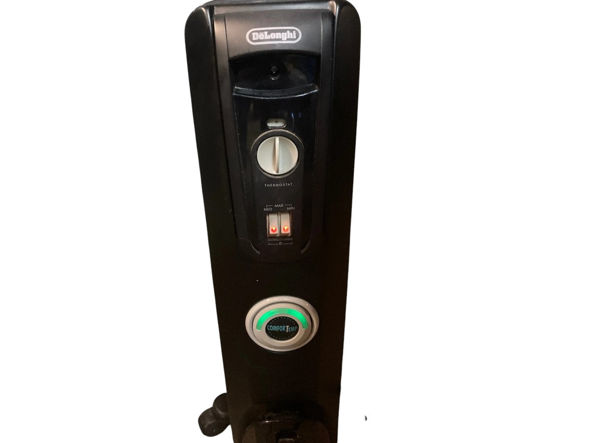 De'Longhi KH771430CB 14-Fin Oil-Filled Radiator Heater – Black (Pre-Loved)