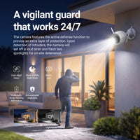 EZVIZ C3TN 3MP 2K Smart Home Camera - 2.8mm, Colour Night Vision, IP67 (CS-C3TN)