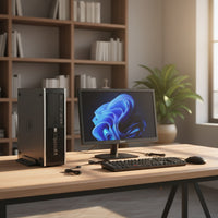 Demo HP 8300 Core i5 2nd/3rd Gen 4GB RAM 500GB HDD Windows 10 Pro + ViewSonic 19" Monitor Bundle