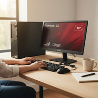 Demo Lenovo i5 4th Gen 8GB RAM 240GB SSD Windows 10 Pro + Brand New ViewSonic 19" Monitor Bundle