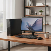 Demo Lenovo i5 4th Gen 8GB RAM 240GB SSD Windows 10 Pro + Brand New ViewSonic 19" Monitor Bundle