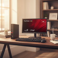 Demo Lenovo ThinkCentre Tiny M710q i3 7th Gen 8GB RAM 128GB SSD Windows 10 + ViewSonic 19" Monitor Bundle