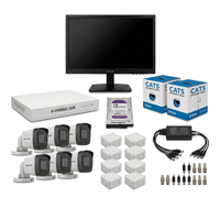 CCTV Security System Kit 8-Channel 2MP DVR 1TB HDD & Monitor