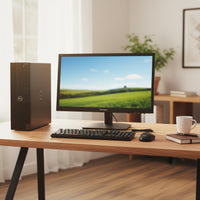 Demo Refurbished Dell OptiPlex 3060 i5 8th Gen 8GB RAM 240GB SSD Windows 10 Pro + ViewSonic 19" Monitor Bundle