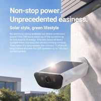 EZVIZ CB5 8MP 4K Wi-Fi Battery Camera - 10400mAh, Solar, Colour Night Vision, IP65