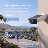 EZVIZ CB5 8MP 4K Wi-Fi Battery Camera - 10400mAh, Solar, Colour Night Vision, IP65