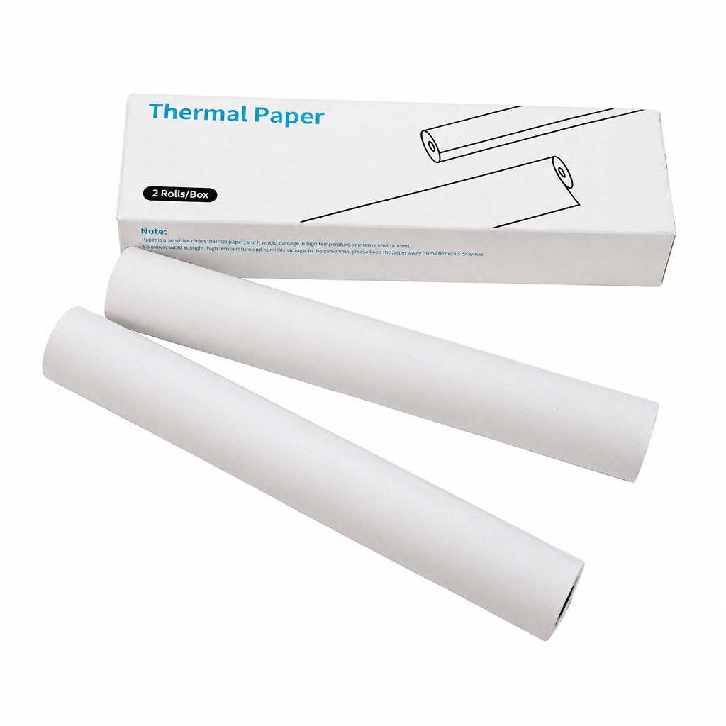 ZAPOS A4 Direct Thermal Paper Rolls - 210mm x 7m, 2-Pack (ZA-A4TP-2PACK)