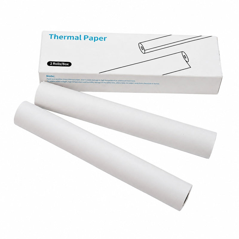 ZAPOS A4 Direct Thermal Paper Rolls - 210mm x 7m, 2-Pack (ZA-A4TP-2PACK)