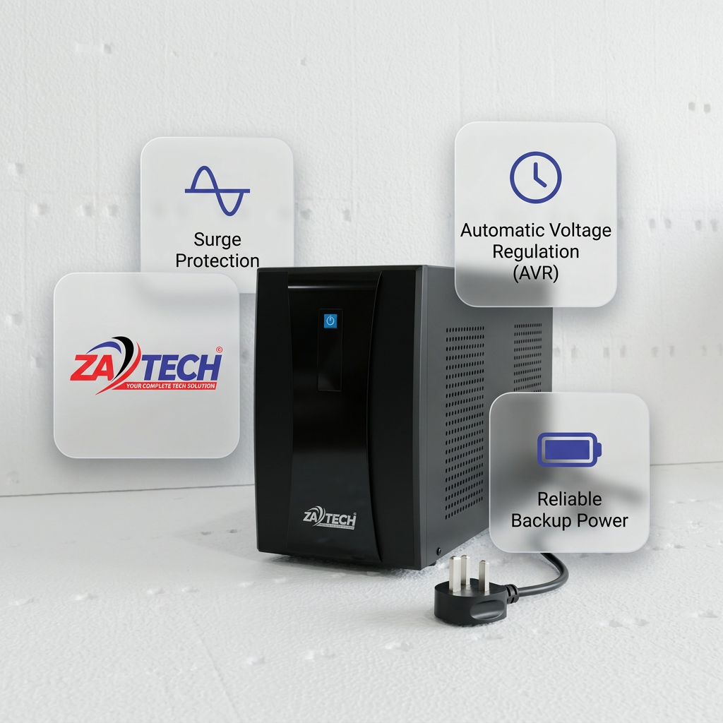 ZATECH 3000VA/1800W Power Backup